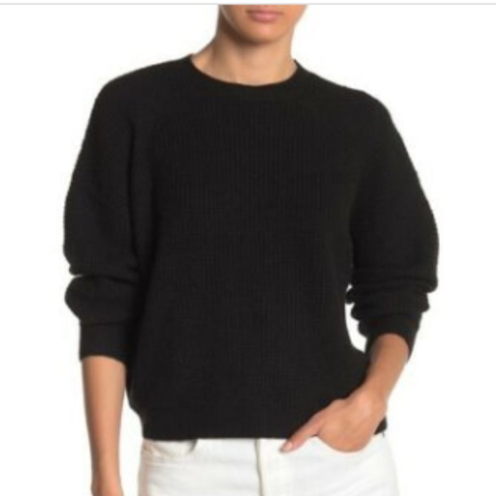 ABOUND Thermal Pullover Sweater, Black,